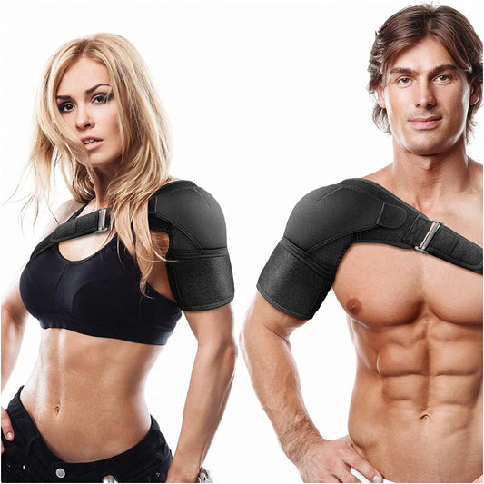 Adjustable Shoulder Support Brace | Relief for Chronic Pain and Injuries | Neoprene Compression Wrap